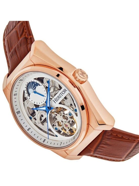 NWT Heritor Daxton Skeleton Dial Men\'s Watch main image 4